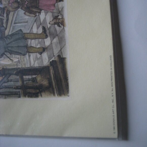 9" x 7" Anton Pieck Print #4979 - Picture 4 of 7